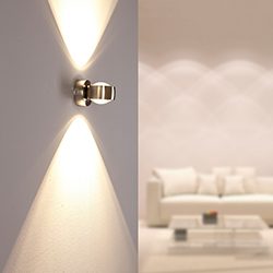 LED Lampen -  Wandspot mit Up-& Downstrahler