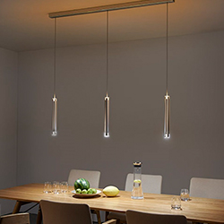 LED Lampen als Pendelleuchte - dreiflammig